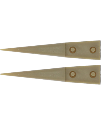 HOROTEC 12.763 - Brucelles aluminium embouts PEEK pointes fines 123 mm