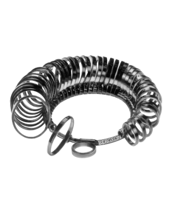 BERGEON 1311-A – Baguier sans soudure en métal nickelé