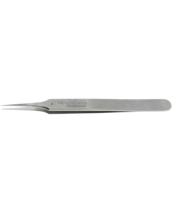 HOROTEC 12.812-4 - Brucelles pointes longues fines pour spiraux 316L HOROSWISS