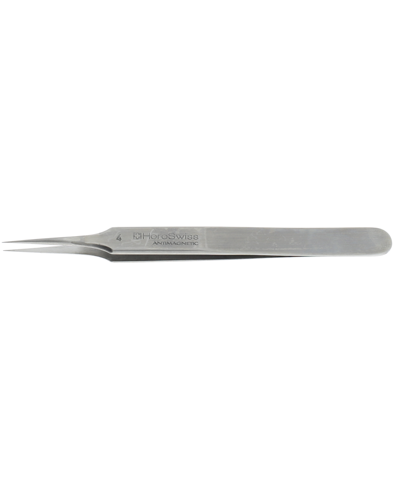 HOROTEC 12.812-4 - Brucelles pointes longues fines pour spiraux 316L HOROSWISS