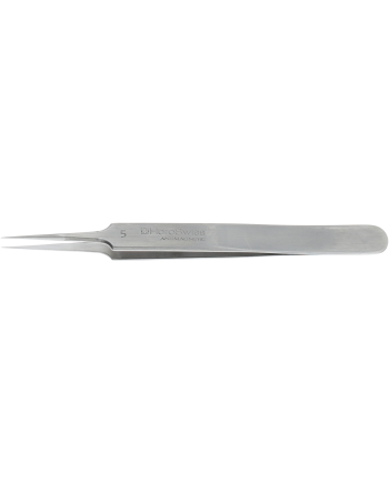 HOROTEC 12.812-5 - Brucelles courtes extra-fines pour spiraux 316L HOROSWISS