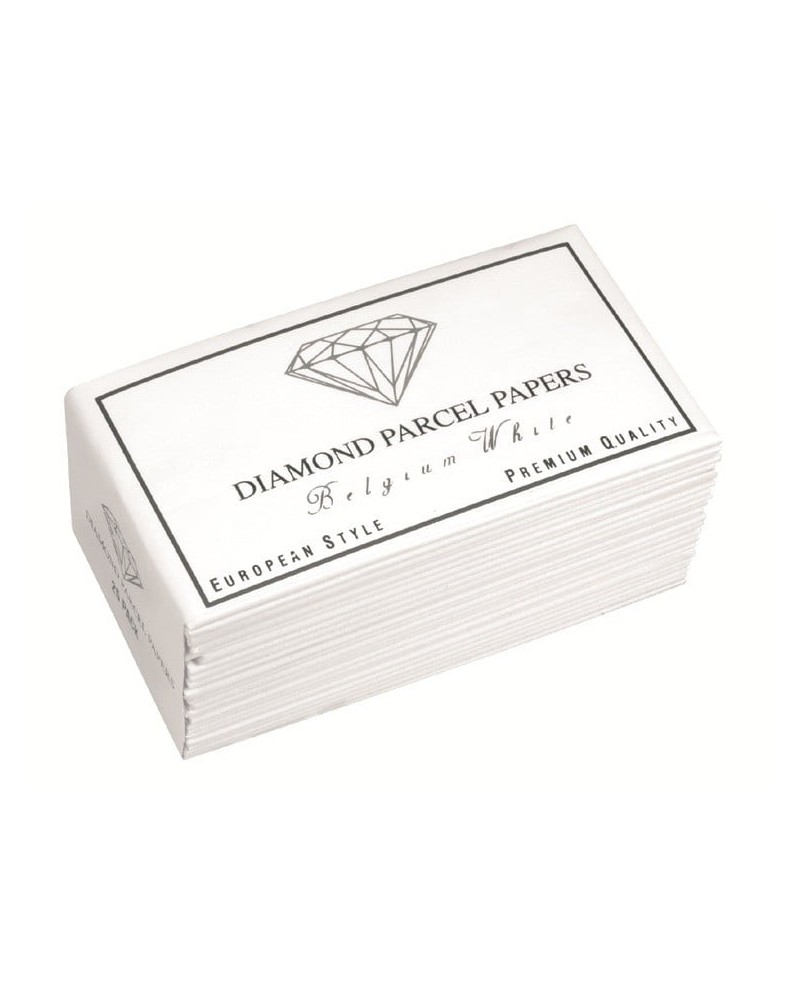 Papiers pour diamants et pierres – Paquet de 25