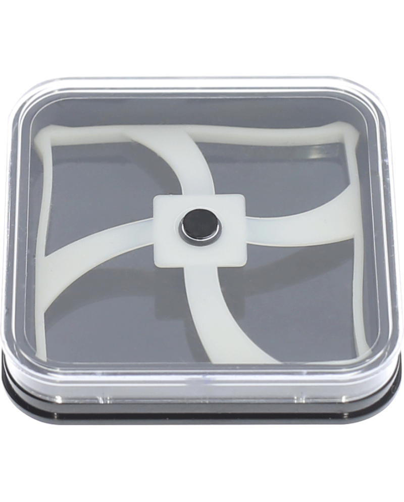 HOROTEC 17.584-40 - Calotte plastique carrée pour cadrans 40 x 40 mm