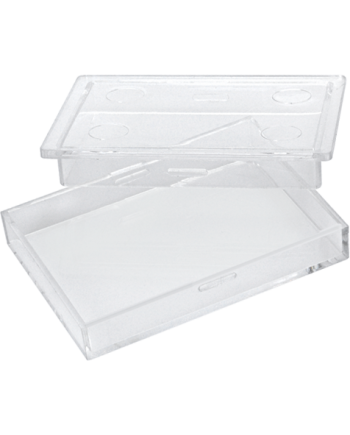 HOROTEC 17.522 - Boîte plastique rectangulaire transparente 36 x 26 mm