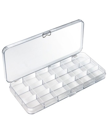 BECO – Boîte transparente 18 compartiments avec charnière