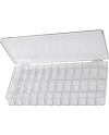 HOROTEC 17.501 – Boîte transparente 36 cases empilable
