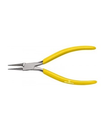 BERGEON 2510 à 2512 - Pinces de précision 115 mm acier nickelé becs lisses