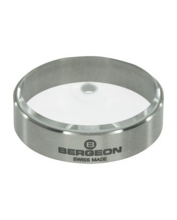 BERGEON 30108 et 30108-A - Ronds de réglage inox avec dessus verre