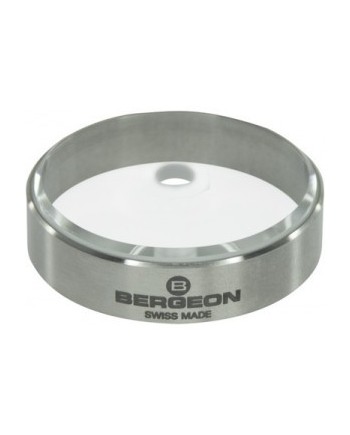BERGEON 30108 et 30108-A - Ronds de réglage inox avec dessus verre