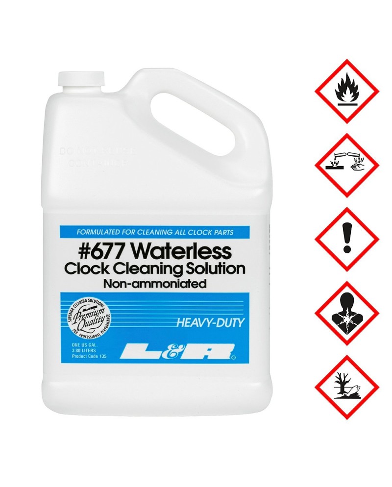 #677 Solution de nettoyage pour montres sans eau- L&R