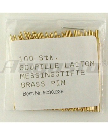 AUGUSTA - Assortiment de goupilles longues en laiton