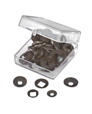 Assortiment de 25 gouttes en laiton où en  acier pour pendules