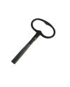 Clé ancienne de remontage pour pendules