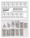 HOROTEC MSA99.048 - Assortiment de goupilles fendues