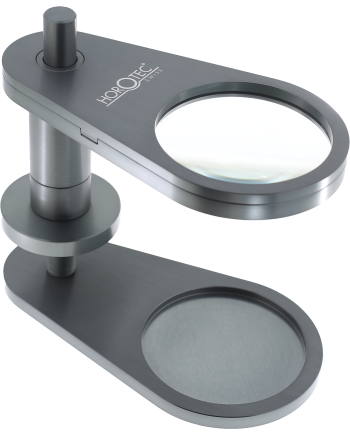 HOROTEC 00.513 - Loupe sur pied avec lentille Ø 90 mm grossissement 4x
