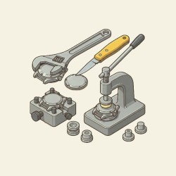 Outils à ouvrir et fermer les boîtes de montres