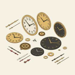 Aiguilles pour mvts quartz