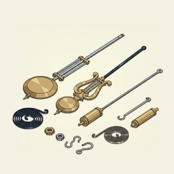 Balancier de Pendule de Paris