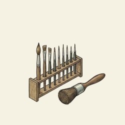 Pinceaux / Protection