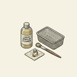 Produits de nettoyage bijouterie