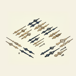 Aiguilles pour Pendule de Paris