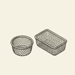 Paniers de nettoyage