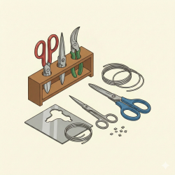 Cisailles et ciseaux