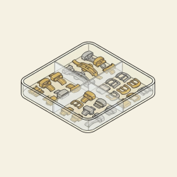 Fermoirs et Goupilles