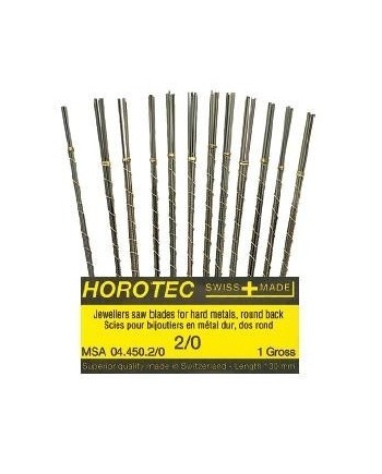 HOROTEC – 12 lames de scie bocfil