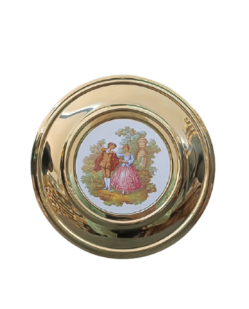 Lentille de balancier pour comtoise