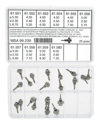 Assortiment de poussoirs à chasser étanches - HOROTEC