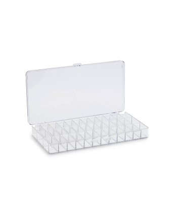 BECO TECHNIC – Boîte transparente 36 compartiments avec charnière